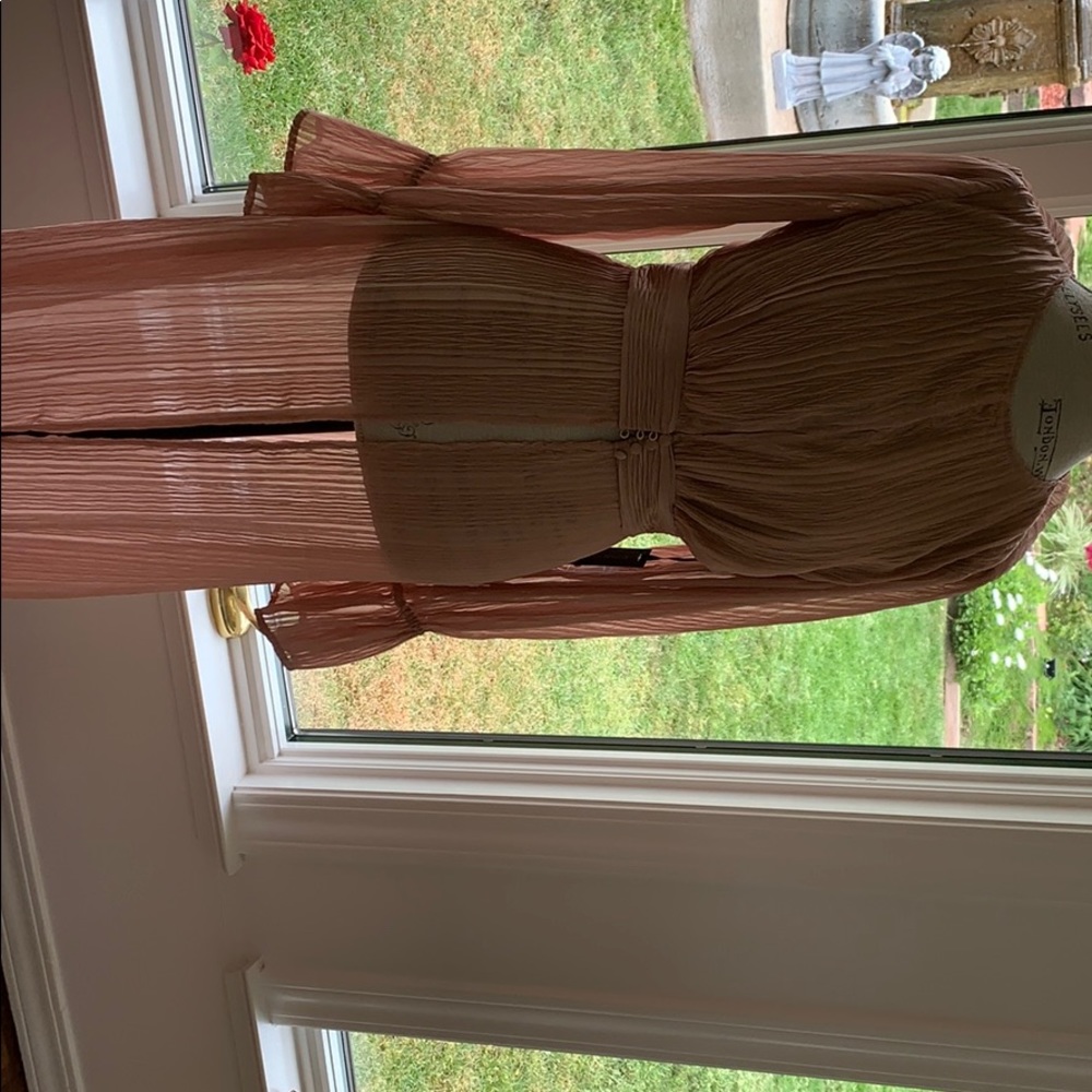 Pink maxi top
